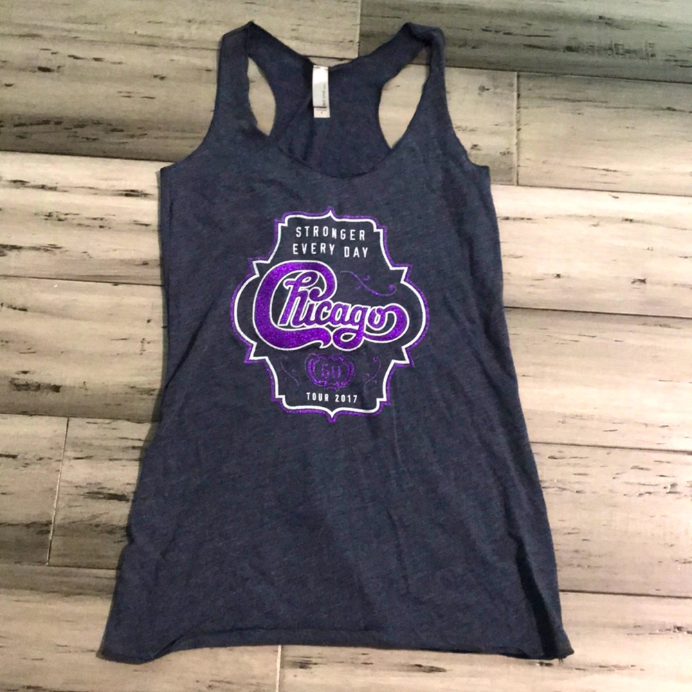 Chicago concert tank top